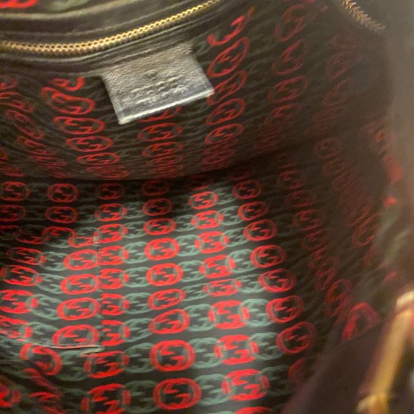 Gucci Black Leather Britt Hobo - Picture 7 of 9